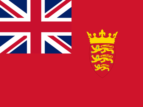 Channel Islands (Jersey) bayrağı