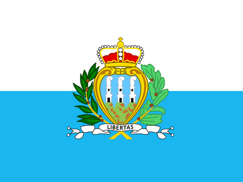 San Marino bayrağı